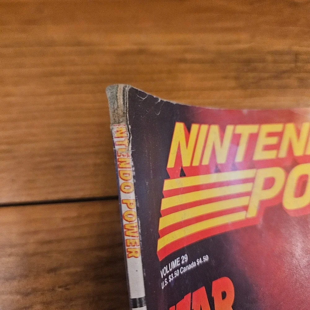 VTG Nintendo Power Vol. 29 October 1991 Star Trek F-Zero Metroid Castlevania II